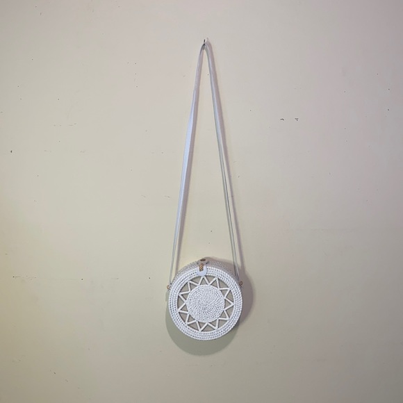 Boho Wicker Raton Purse - Picture 1 of 7